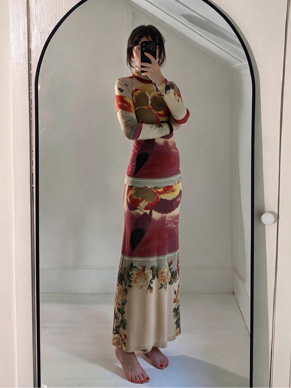 Rare Jean Paul Gaultier Modular Jersey Two-Piece Set